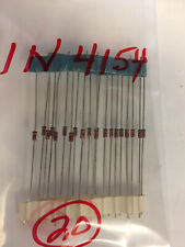 1N4154	 DIODE GEN PURP 100V 150MA DO35 SAME AS NTE 519---  20 PCS picture
