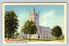 Holland MI-Michigan, Hope Memorial Chapel, c1940 Antique Vintage Postcard picture