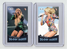 Debbie Gibson rare MH Slow Burn #'d x/3 Tobacco card no. 229 picture