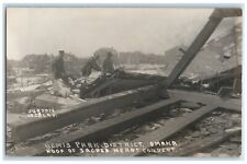 Omaha Nebraska NE RPPC Photo Postcard Bemis Park Disaster Rood Of Sacred Heart picture