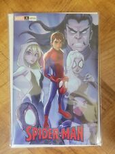SPIDER-MAN #1 CHRISSIE ZULLO NYCC EXCL VIRGIN VARIANT ULTIMATE FALL-OUT 4 HOMAGE picture