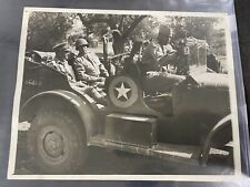 1943 Press Photo General George Patton, General Sir Harold Alexander in Sicily picture