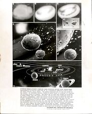 LG21 1972 Orig Photo ACCRETION THEORY OF MOON'S CREATION SOLAR SYSTEM FORMATION picture