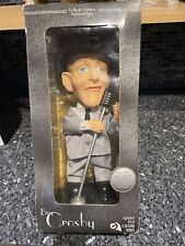 2002 Gemmy Singing Bing Crosby Animated Figure And Box READ Mouth Not Moving picture