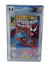 Spider-Man Unlimited #1 CGC 9.4 1st App of Shriek 1993 Marvel Comics White Pages picture