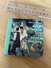 1986 Chatham River Press Walt Disney Mini Board Book Snow White picture