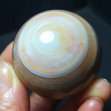 TOP 97.4G 40mm Natural Gobi agate eyes Agate Ball/Stone Madagascar A2752 picture