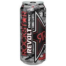 Rockstar Energy Drink Revolt, Black Cherry, 24 CANS picture