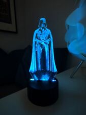 Darth Vader Hologram; Edge-lit acrylic LED light with remote control / Fan Art picture