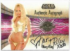 2007 Benchwarmer Gold Edition Mary Riley Autograph Card picture