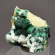35.8 g Malachite w. Cerussite / Palabanda, DR Congo / Rough Crystal Specimen picture