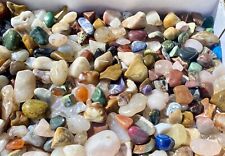 1lb JUMBO Lot Polished Rocks - Tumbled Stones Gemstone Mix - Healing and Reiki picture