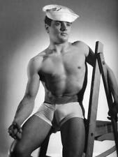 Gay Sailor Man Homosexual Nice Shirtless Babe Man Vintage 5x7 Photo Print 7200D picture