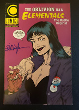 Elementals Vol. 2 #10 Comico 1989 Autographed by Artist Bill Willingham picture