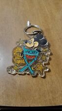 Vintage Walt Disney Mickey Mouse Keychain Used picture