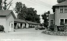 c1950's Yellowstone Motel Livingston Montana MT RPPC Photo Antique Postcard picture