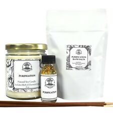 Purification Spell Kit for Cleansing Negativity Wiccan Pagan Hoodoo Conjure picture