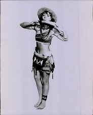 LG793 1968 Original Photo BARBARA TRACEY Gorgeous Actress Tribal Costume Jewelry picture