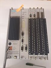 Siemens Simatic 545-1104 PLC Rack  4322 Analog Input AC Power CPU GOOD picture