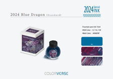 Colorverse 2024 Special Series Bottled Ink in Blue Dragon Standard - 15mL NEW picture