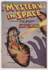 Mystery In Space 57 DC 1960 VG Gil Kane Adam Strange Giant Footprints picture