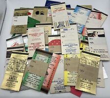 Vintage 1970’s Advertising Matchbook Covers Lot Of 100 picture