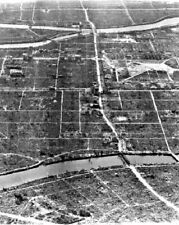 Hiroshima aerial view after Atomic Bomb 