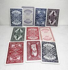 Bicycle Design Playing Cards Lot of 10 Craft Journal Collectible picture
