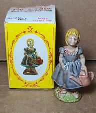 Vtg Wade England #12 Mary Mary Quite Contrary Figurine w/Box Nursery Favorites picture