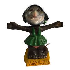 BERRIES I LOVE YOU SO MUCH TROLL NODDER BOBBLEHEAD 1972 VINTAGE see description  picture
