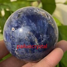 1pc 235g Natural sodalite Ball Quartz Crystal Sphere Gem Reiki Healing 57mm L15 picture