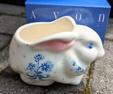 NEW Avon Gift Collection Country Bunny Planter VINTAGE picture