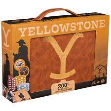 Yellowstone, 200-Piece Poker with Custom Carrying Case for Ages 16+ picture