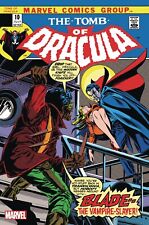 TOMB OF DRACULA #10 FACSIMILE EDITION - 1st Appearance of Blade - NM or Better picture
