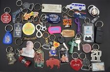 Advertising Keychain Lot Keyring Vintage Souvenir Collectible picture