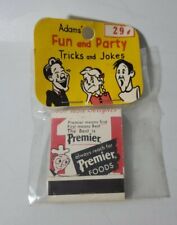 Vintage S.S. Adams Sparkling Matches Prank Trick NOS  picture