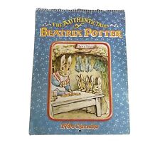 The Authentic Tales Of Beatrix Potter Calendar 1986 picture