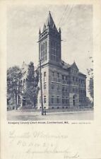 CUMBERLAND MD - Alleghany County Court House Postcard - udb (pre 1908) picture