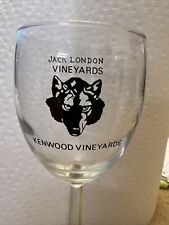 Vintage Jack London Kenwood Vinyards Wine Glass picture