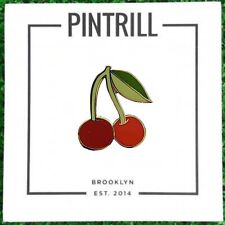 ⚡RARE⚡ PINTRILL x COACH Art Of Signature Cherry Pin *BRAND NEW* 🍒 picture