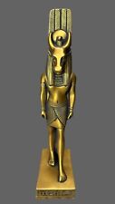 Unique statue of Montu god of war in the ancient Egyptian religion picture