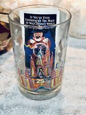  Walt Disney World Remember the Magic 25th Anniversary Micky Mouse Epcot Glass picture