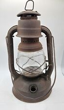 Vintage Dietz Little Wizard Kerosene Lantern Great Patina 11.5
