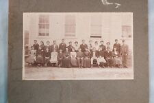 Dallas PA 1905 Highschool Class And Teacher, Old School House CDV Photo 8x10 picture