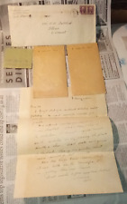 1938 University of Vermont Letter + Packets of Plant Nutrients picture