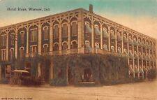 Postcard Hotel Hays in Warsaw, Indiana~129121 picture