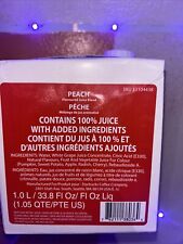 Starbucks Peach Flavored Juice Infusion 1 Liter Sealed Carton New BB 5/15/2024 picture