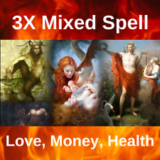 Love Spell, Money Spell, Health Spell, 3X Mixed Spell picture