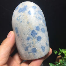 369g Natural Blue AZURITE in K2 JASPER Granite Quartz  Crystal tower 10 picture