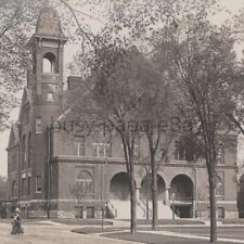 1900s RPPC First 1st Congregational Church Evanston Illinois Photo Postcard picture
